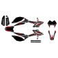 KIT DECO AUTOCOLLANT/STICKER 50 A BOITE KRM PRO RIDE POUR BETA 50 RR 2011>2020 NOIR/ROUGE (COMPLET) 3760382283329