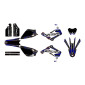 KIT DECO AUTOCOLLANT/STICKER 50 A BOITE KRM PRO RIDE POUR RIEJU 50 MRT 2009>2021 NOIR/BLEU (COMPLET) 3760382280250