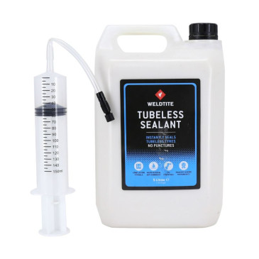 PUNCTURE PROTECTION SEALANT- WELDTITE for TUBELESS ( 5 Liters ) 5013863030942