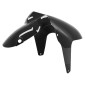 FRONT MUDGUARD FOR SCOOT MBK 50 NITRO 1997>2012/YAMAHA 50 AEROX 1997>2012 -GLOSS BLACK-- SELECTION P2R 3700948048283