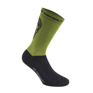 CHAUSSETTES/SOCQUETTES ETE GIST CRANE VERT MILITAIRE 44/47 - HAUTEUR 18CM (PAIRE) -5860 8013271351872