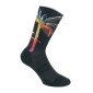 CHAUSSETTES/SOCQUETTES ETE GIST PALM NOIR ET DECO 36/39 - HAUTEUR 22CM (PAIRE) -5868 8013271347592