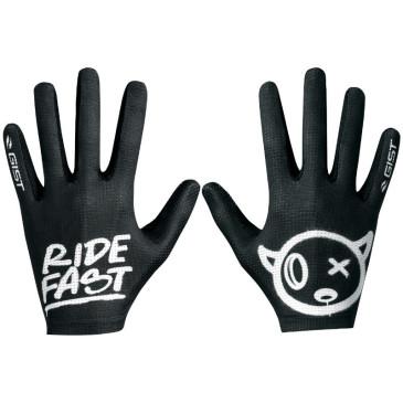 GANTS VELO VTT LONG GIST FASTER RIDE FAST S NOIR(PAIRE SUR CARTE) SANS VELCRO COMPATIBLE ECRAN TACTILE -5551 8013271351803