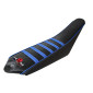 COUVRE/HOUSSE DE SELLE 50 A BOITE KRM PRO RIDE POUR SHERCO 50 SE-R, SM-R 2013> NOIR/BLEU 3760382280953