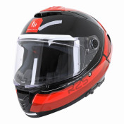 CASQUE INTEGRAL MT THUNDER 4 SV R25 B35 NOIR/ROUGE MAT XL (DOUBLE ECRANS / PINLOCK READY) (ECE 22.06) 8434639211674