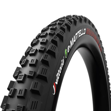 PNEU VTT GRAVITY / VAE 29 X 2.40 VITTORIA e-MARTELLO ENDURO TNT GRAPHENE 2.0 NOIR TUBELESS READY TS (60-622) HOMOLOGUE VAE e50 -TERRAIN POLYVALENT- 8022530028394