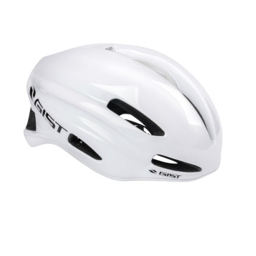 CASQUE VELO ADULTE GIST URBAIN VELOCE BLANC TAILLE 56-62 REGLAGE MOLETTE BOUCLE FIDLOCK MAGNETIQUE (EPS/PC) 8013271351643