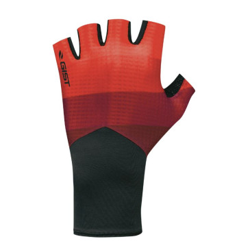 GANTS VELO COURT GIST SPEED NOIR/ROUGE M (PAIRE SUR CARTE) SANS VELCRO -5528 8013271357805