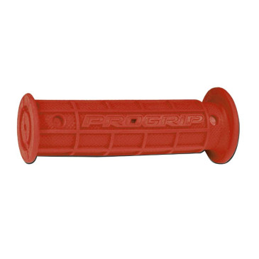 REVETEMENT POIGNEE PROGRIP QUAD 726 DOUBLE DENSITE ROUGE CLOSED END 125mm (ATV/JETSKI Ø22/22) (PAIRE) 0801766080400