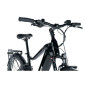 VELO ELECTRIQUE/VAE VTC 29 LEADER FOX DENVER HOMME NOIR BRILLANT 9V MOTEUR CENTRAL BAFANG M300 36V 80Nm BATTERIE 20Ah (17,5'' - h45cm - TAILLE M - POUR ADULTE DE 168cm à 178cm) 8592826042606