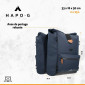 SACOCHE ARRIERE VELO DOUBLE HAPO.G ROLL-TOP 2x25L BLEU (61x33x16cm) 3104889922839