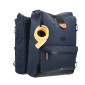 SACOCHE ARRIERE VELO DOUBLE HAPO.G ROLL-TOP 2x25L BLEU (61x33x16cm) 3104889922839