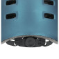 CASQUE VELO ADULTE CITY BLEU AVEC VISIERE ET MOLETTE DE REGLAGE TAILLE 53-59 (VENDU A L'UNITE) 3700256070778