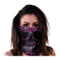 TOUR DE COU PRINTEMPS/ETE LETHAL THREAT FLORAL SKULL FACE 7577859080750