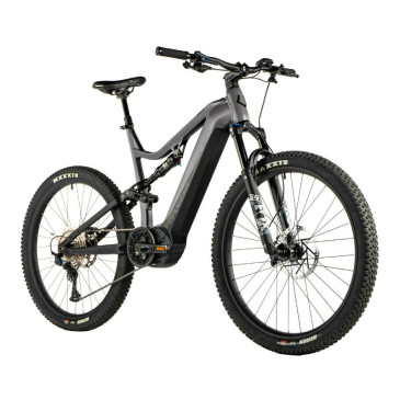 VELO ELECTRIQUE/VAE VTT 29 LEADER FOX ARGUS 2024 TOUT SUSPENDU HOMME GRIS MAT 12V MOTEUR CENTRAL PANASONIC GX ULTIMATE 36V 90Nm BATTERIE 20Ah (CADRE 19,5" - H50cm - L - ADULTE DE 178cm à 185cm) 8592826043221