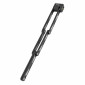 ANTIVOL VELO PLIABLE/PLIANT A CLE MASTERLOCK DIAM 5 mm L 950 mm NOIR TYPE COUTEAU (INCLUS SUPPORT FIXATION, 3 CLES) -HOMOLOGUE FUB- 3520190945556