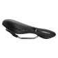 SELLE ROYAL RESPIRO LOISIR GEL CONFORT MAX MODERATE AVEC PROTECTION LATERALE ET ELASTOMERE NOIR 282x182mm 496g 8021890578969