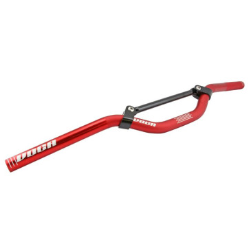 GUIDON SCOOT VOCA ALU T6 DIAM 22,2mm L640mm H48,5mm ROUGE 3700948285190