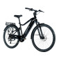 VELO ELECTRIQUE/VAE VTC 29 LEADER FOX SANDY 2024 HOMME NOIR BRILLANT 9V MOTEUR ROUE AR BAFANG 36V 45Nm BATTERIE 20Ah (17,5'' - h45cm - TAILLE M - POUR ADULTE DE 168cm à 178cm) 8592826043108