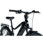 VELO ELECTRIQUE/VAE VTC 29 LEADER FOX SANDY 2024 HOMME NOIR BRILLANT 9V MOTEUR ROUE AR BAFANG 36V 45Nm BATTERIE 20Ah (17,5'' - h45cm - TAILLE M - POUR ADULTE DE 168cm à 178cm) 8592826043108