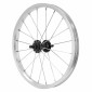 ROUE CITY PATIN 350A AVANT JANTE ALU MOYEU ACIER 85 mm AXE PLEIN 3700948295267