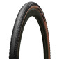 PNEU GRAVEL 700 X 40 HUTCHINSON CARACAL HARDSKIN TAN NOIR/MARRON TUBELESS READY RENFORCE TS (40-622) 3248382096212