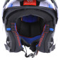 HELMET-FLIP-UP - MT ATOM SV 2 BAST A0 DUAL SCREEN- BLUE/BLACK/MATT RED XS (ECE 22.06) 8434639175716