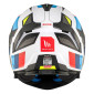 HELMET-FLIP-UP - MT ATOM SV 2 BAST A0 DUAL SCREEN- BLUE/BLACK/MATT RED XS (ECE 22.06) 8434639175716