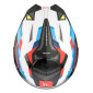 HELMET-FLIP-UP - MT ATOM SV 2 BAST A0 DUAL SCREEN- BLUE/BLACK/MATT RED XS (ECE 22.06) 8434639175716