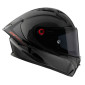 CASQUE INTEGRAL MT KRE+S FIBRE CARBONE A11 NOIR BRILLANT XS 8434639204218