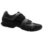 CHAUSSURE GRAVEL / VTT GIRO BERM K257 NOIR/GRIS FONCE T39 FIXATION DOUBLE VELCRO COMPATIBLE SPD (PAIRE) 0768686222825