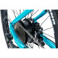 VELO ELECTRIQUE/VAE VTT 29 LEADER FOX ARIMO 2024 FEMME BLEU CLAIR 9V MOTEUR ROUE AR BAFANG 36V 45Nm BATTERIE 20Ah (19'' - H48cm - TAILLE L - POUR ADULTE DE 178cm à 185cm)