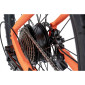 VELO ELECTRIQUE/VAE CITY 29 LEADER FOX ARIMO 2024 HOMME ORANGE FLUO MAT 9V MOTEUR ROUE AR BAFANG 36V 45Nm BATTERIE 20Ah (19'' - H48cm - TAILLE L - POUR ADULTE DE 178cm à 185cm)