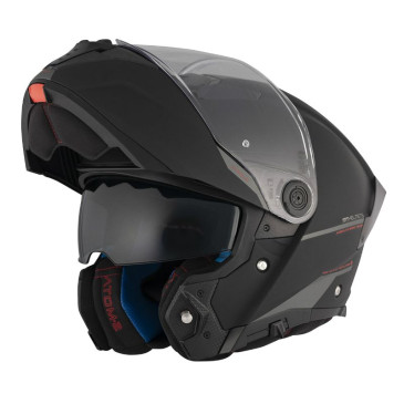 CASQUE MODULABLE MT ATOM 2 SV DOUBLE ECRANS UNI NOIR MAT XS (ECE 22.06 P/J) 8434639175297