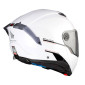 CASQUE MODULABLE MT ATOM 2 SV DOUBLE ECRANS UNI BLANC BRILLANT XS (ECE 22.06 P/J) 8434639175433