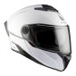 CASQUE MODULABLE MT ATOM 2 SV DOUBLE ECRANS UNI BLANC BRILLANT XXL (2XL) (ECE 22.06 P/J) 8434639175488