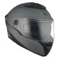 HELMET-FLIP-UP - MT ATOM SV 2 DUAL SCREEN- SOLID- MATT GREY XS (ECE 22.06) 8434639175648