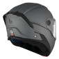 HELMET-FLIP-UP - MT ATOM SV 2 DUAL SCREEN- SOLID- MATT GREY XS (ECE 22.06) 8434639175648