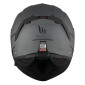 HELMET-FLIP-UP - MT ATOM SV 2 DUAL SCREEN- SOLID- MATT GREY XS (ECE 22.06) 8434639175648