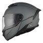 HELMET-FLIP-UP - MT ATOM SV 2 DUAL SCREEN- SOLID- MATT GREY XS (ECE 22.06) 8434639175648