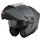 HELMET-FLIP-UP - MT ATOM SV 2 DUAL SCREEN- SOLID- MATT GREY S (ECE 22.06) 8434639175655