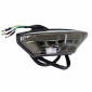 TAIL LIGHT FOR MOTORBIKE UNIVERSAL - 9 LEDS (3 wires) - SMOKED - EEC Approved - AVOC- 3700948268636