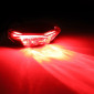 TAIL LIGHT FOR MOTORBIKE UNIVERSAL - 9 LEDS (3 wires) - SMOKED - EEC Approved - AVOC- 3700948268636