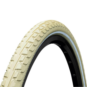 PNEU VTC URBAIN 700 X 42 (29 x 1,60) CONTINENTAL RIDE TOUR BEIGE TR (42-622) (OFFRE SPECIALE) 4019238694611