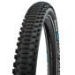 PNEU VTT SUV / VAE 29 X 2.60 SCHWALBE JOHNNY WATTS ADDIX PERFORMANCE NOIR TR (65-622) DOUBLE DEFENSE FLANC REFLEX HOMOLOGUE VAE e50 4026495903776