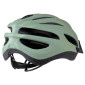 CASQUE VELO CITY ADULTE POLISPORT SPORT FLOW IN-MOLD VERT MAT AVEC VISIERE GRISE TAILLE 58-62 SYSTEM QUICK LOCK 5604415154119