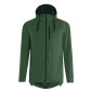 VESTE DE PLUIE ADULTE GIST GIUBBINO WATERPROOF 15 MICRON AVEC CAPUCHE VERT KAKI L -5276 8013271357546