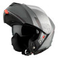 CASQUE MODULABLE MT GENESIS SV DOUBLE ECRANS UNI GRIS BRILLANT XS (ECE 22.06 P/J) 8434639196421