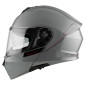 CASQUE MODULABLE MT GENESIS SV DOUBLE ECRANS UNI GRIS BRILLANT XS (ECE 22.06 P/J) 8434639196421