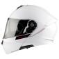 CASQUE MODULABLE MT GENESIS SV DOUBLE ECRANS UNI BLANC BRILLANT XS (ECE 22.06 P/J) 8434639195592